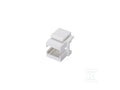 Adapter mocowania typu Keystone pod adapter SC simplex / LC duplex, kolor biały ALANTEC