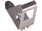 Adapter mocowania typu Keystone na szynę DIN (TH-35) 1x moduł Keystone