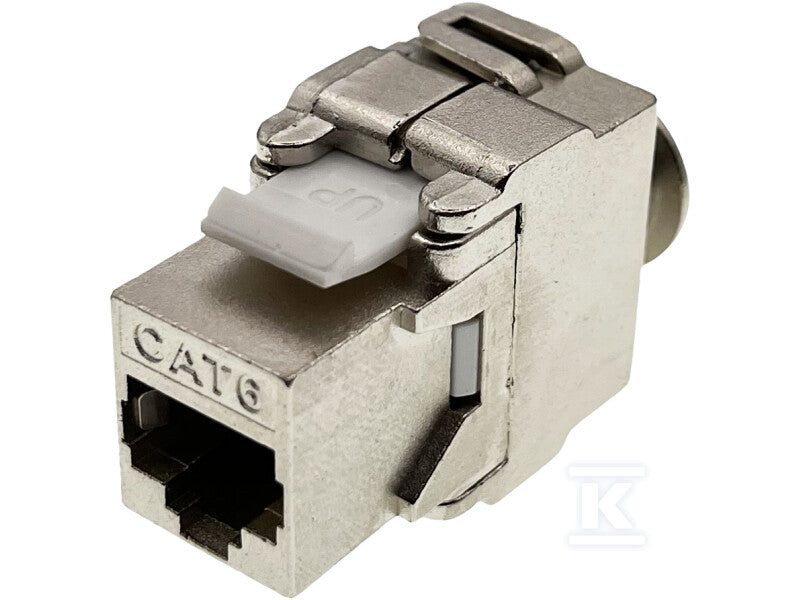 Gniazdo Keystone RJ45 STP kat. 6 beznarzędziowe ekranowane Q-LANTEC