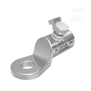 Końcówka kablowa MSLL51, otwór M12 Al/Cu 6-50mm2 12kV, 2x śruba aluminiowa SB