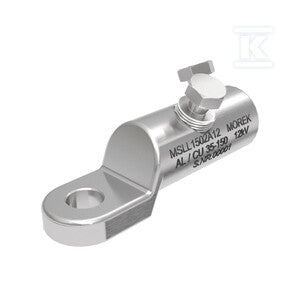 Końcówka kablowa MSLL150, otwór M12 Al/Cu 35-150mm2 12kV, 2x śruba aluminiowa zrywalna