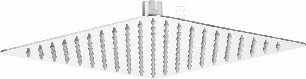 Głowica prysznicowa stalowa Floks - 250x250 mm, chrom