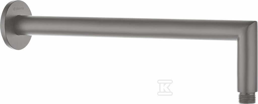 Wylewka prysznicowa ścienna - 400 mm Cascada, titanium