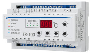 Cyfrowy przekaźnik kontroli temperatury TR-100