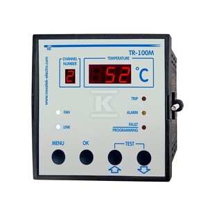 Cyfrowy przekaźnik kontroli temperatury TR-100M