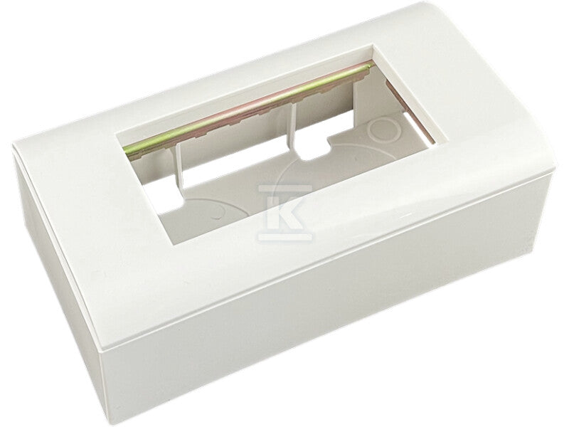 Puszka + support (metalowy) + ramka 90x45 (komplet 2M)