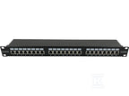 Patch panel 1U/19 cali STP ekranowany 24 porty kat. 6 złącza LSA półka montażowa Q-LANTEC