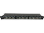 Patch panel 1U/19 cali STP ekranowany 24 porty kat. 5E złącza LSA półka montażowa Q-LANTEC