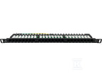 Patch panel OPTIMUM UTP kat.6 24 porty LSA 0.5U