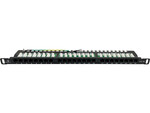 Patch panel OPTIMUM UTP kat.6 24 porty LSA 0.5U