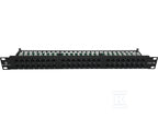 Patch panel OPTIMUM UTP kat.5e 48 portów LSA 1U