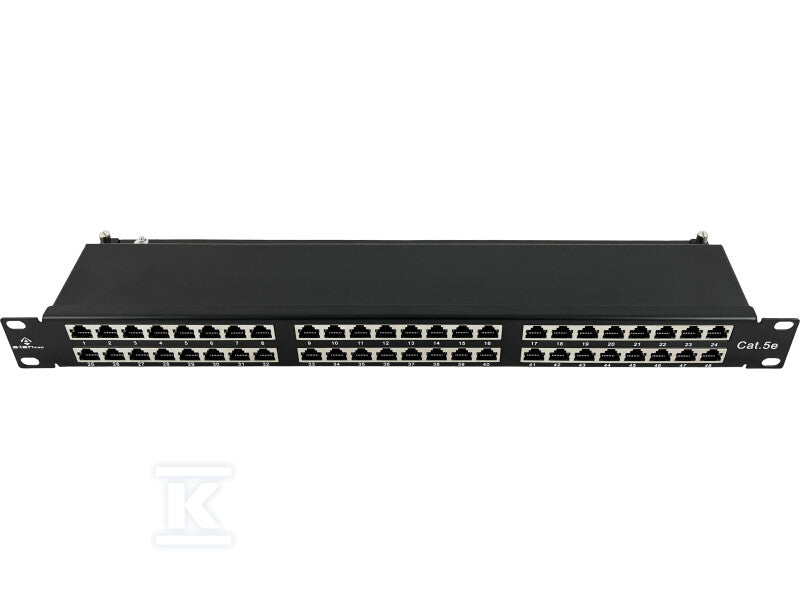 Patch panel STP kat.5e, 48 portów, IDC ALANTEC