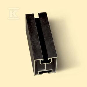 Profil aluminiowy 90440 (40x40) L=2210 anoda czarna