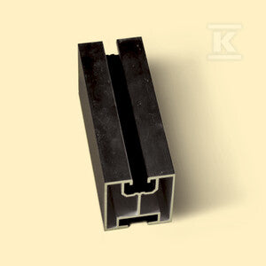 Profil aluminiowy 90440 (40x40) L=1950 anoda czarna