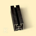 Profil aluminiowy 90440 (40x40) L=2400 anoda czarna