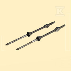 Śruba dwugwintowa (dwugwint) do mocowania paneli solarnych A 2 M12x250