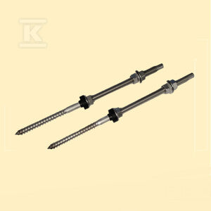 Śruba dwugwintowa (dwugwint) do mocowania paneli solarnych A 2 M12x300
