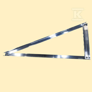 Trójkątny wspornik montażowy 30° - 890x450x770 mm