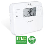 Regulator temperatury przewodowy SALUS RT510 bateryjny programowalny tygodniowy natynkowy biały