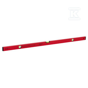 Poziomnica aluminiowa 120cm / 45° czerwona STALCO PERFECT S-65161