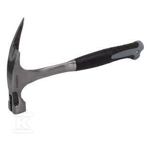 Młotek ciesielski 600g trzonek stalowy, pazur prosty STALCO PERFECT S-69426