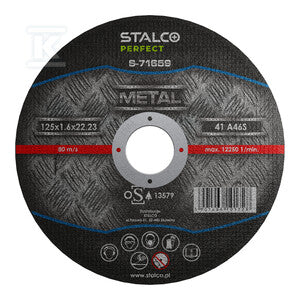 Tarcza do cięcia metalu - płaska 115mmx2,5 STALCO PERFECT S-71655