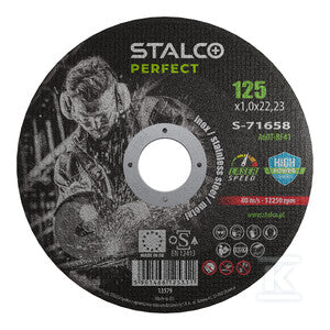 Tarcza do cięcia metalu - płaska 230mmx1,9 STALCO PERFECT S-71666