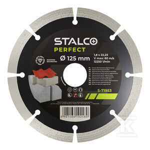 Tarcza diamentowa segmentowa 230mm STALCO PERFECT S-71957