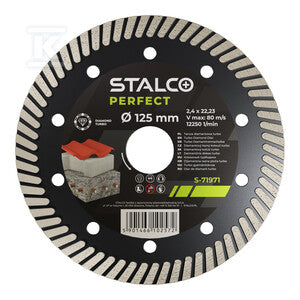 Tarcza diamentowa turbo 125mm STALCO PERFECT S-71971