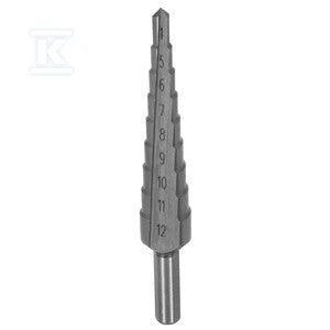 Wiertło stopniowe HSS RP 4.00-12.00 skok 1mm STALCO PERFECT S-72520
