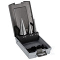 Wiertło stopniowe HSS RP 4-12/1,4-20/2,6-30/2 zestaw STALCO PERFECT S-72526