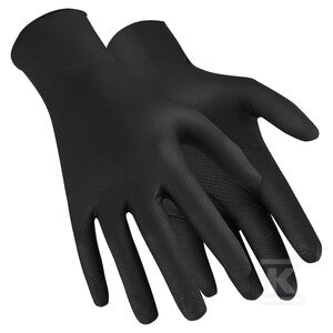 Rękawice NITRAX GRIP BLACK 10” XL (1op-50szt) STALCO PERFECT S-76349
