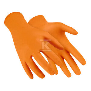 Rękawice NITRAX GRIP ORANGE 11” 2XL (1op-50szt) STALCO PERFECT S-76370