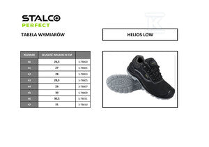 Półbut skórzany HELIOS LOW S3 roz.40 STALCO PERFECT S-78000