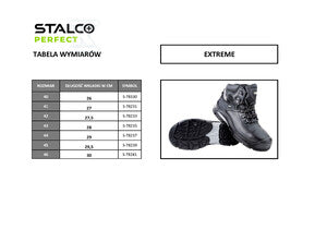 Trzewik skórzany EXTREME S3S roz.40 STALCO PERFECT S-78230