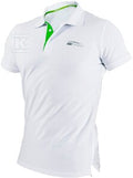 Koszulka polo męska NATURE M biały XL STALCO PERFECT S-78561