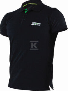 Koszulka polo męska NATURE M czarny L STALCO PERFECT S-78569