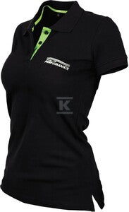 Koszulka polo damska NATURE W czarny XS STALCO PERFECT S-78585
