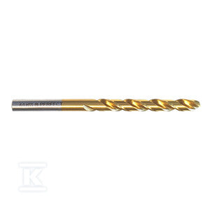 Wiertło do metalu INOX HSS-E TiN 3.8mm DIN338 (2szt.) STALCO PERFECT S060172346