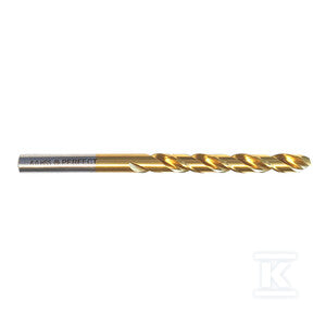 Wiertło do metalu INOX HSS-E TiN 6.0mm DIN338 STALCO PERFECT S060172360