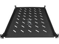 Półka stała 19" 1U głęb. 650mm, czarna, 4 punkty mocowania ALANTEC