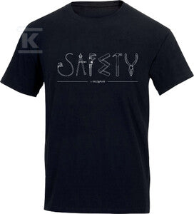 T-shirt z bawełny (100%), 180 g/m2 czarny l