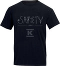 T-shirt z bawełny (100%), 180 g/m2 czarny XL