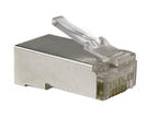 Patchcord U/UTP kat.6A LSOH 0.5m czerwony ALANTEC