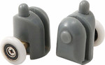 Rolki dolne wypinane do szyb 5 mm - FI 23 mm, biały, szary