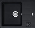 Zlewozmywak wbudowywany Fragranit+ Basis BFG 611-62 Onyx