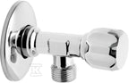 Zawór grzybkowy kątowy z metalowym uchwytem 1-2" x 3-4"