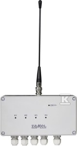 Radiowy wyłącznik sieciowy bez pilota 4-kanałowy 230V Typ: RWS-311C