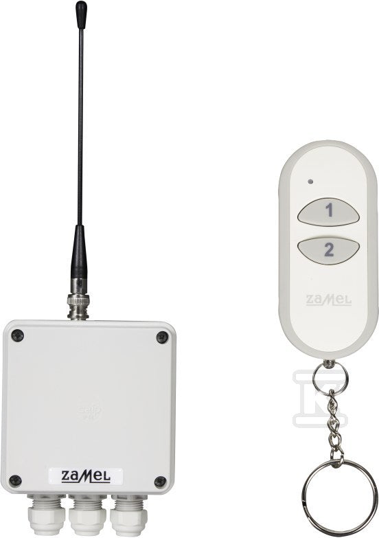Radiowy wyłącznik sieciowy dwukanałowy 230V Typ: RWS-311D/Z