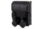 Rozdzielnica CAJA 12M SCENIC - gniazda proste 2x16A 3p, 2x230V